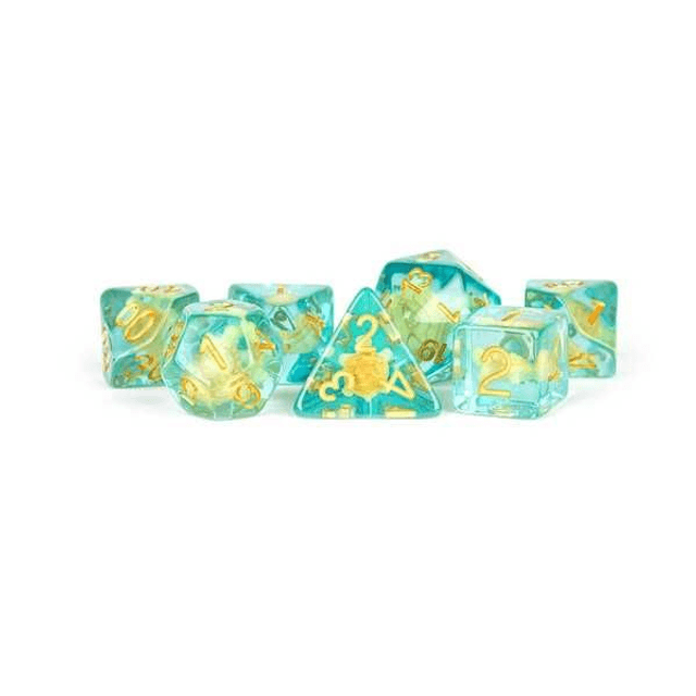 Resin Poly Dice: Turtle Dice