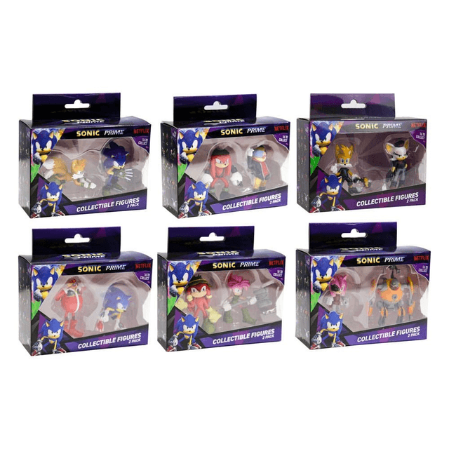 Sonic Prime 2-Pack Action Figures