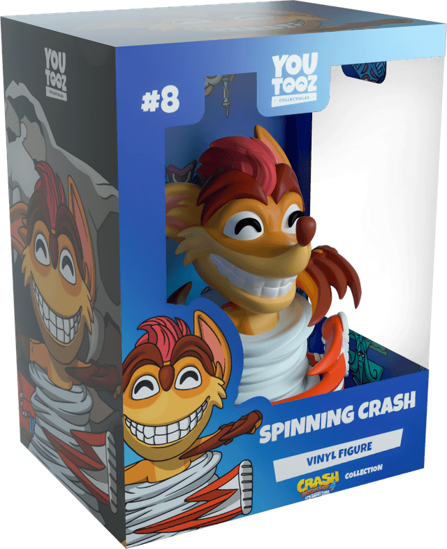 Crash Bandicoot: Spinning Crash YouTooz Figure
