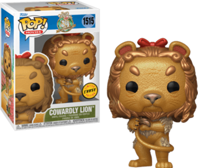 The Wizard of Oz: Cowardly Lion (Chase Variant) Pop! #1515