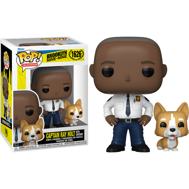 Brooklyn Nine-Nine: Captain Ray Holt (with Cheddar) Pop! #1626