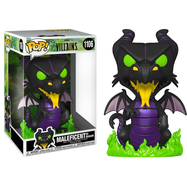 Disney: Villains Maleficent As Dragon 10&quot; Pop! #1106