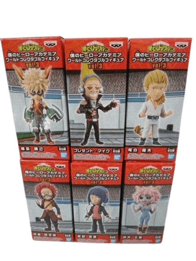 My Hero Academia: WCF Plus Ultra Figures