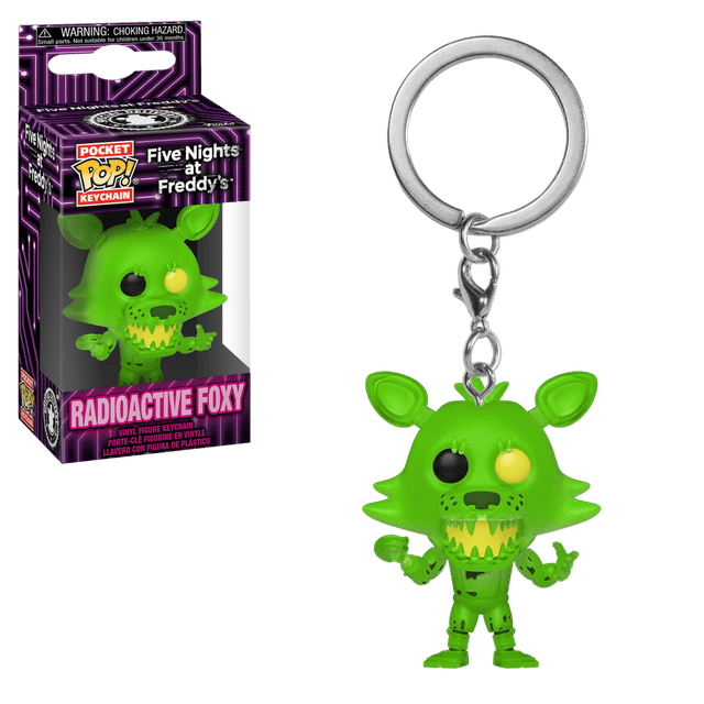 Five Nights at Freddy&#039;s: Radioactive Foxy Pop! Keychain
