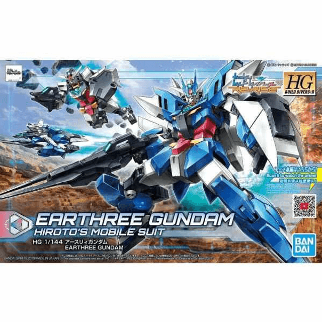 Earththree Gundam Plastic Model Kit 