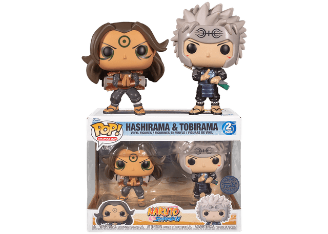 Naruto Shippuden: Hashirama And Tobira 2-Pack Pop!