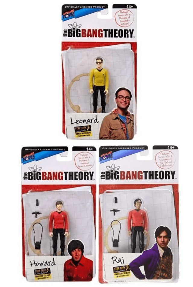 The Big Bang Theory: Star Trek Cosplay Action Figure