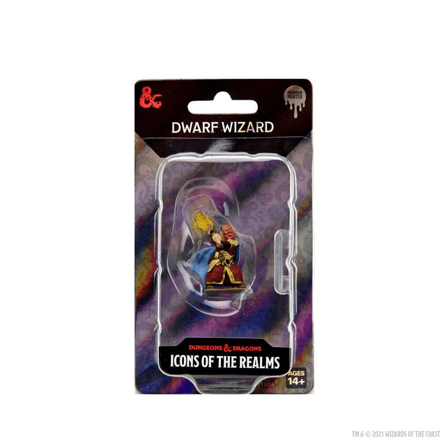 Dungeons &amp; Dragons: Icons of the Realm Dwarf Wizard