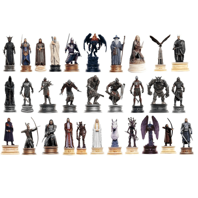 The Lord of the Rings: Eaglemoss Chess Piece Figures
