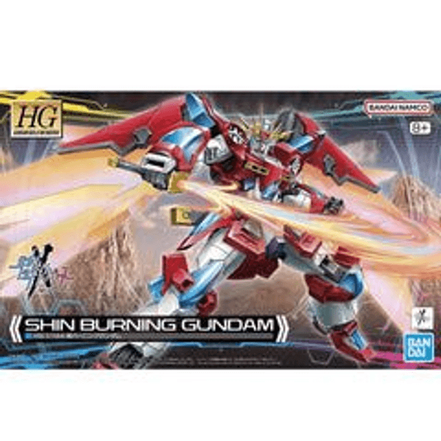 Shin Burning Gundam Plastic Model Kit 