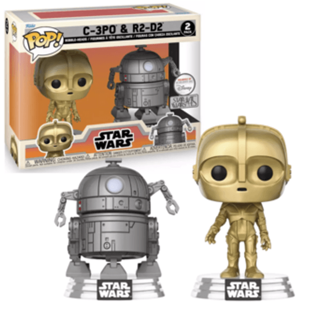 Star Wars: C-3P0 &amp; R2-D2 2-Pack Pop!