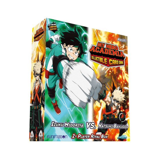 My Hero Academia Card Game: Izuku Midoriya vs Katsuki Bakugo 2-Play Rival Deck