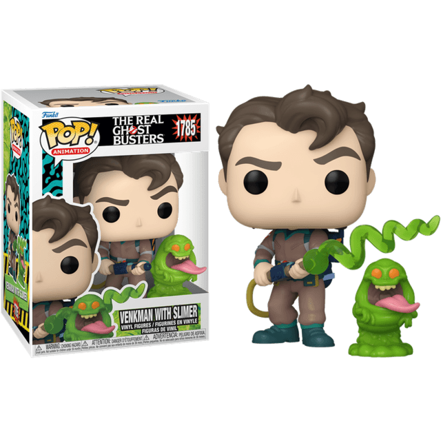 The Real Ghostbusters: Venkman with Slimer Pop! #1785