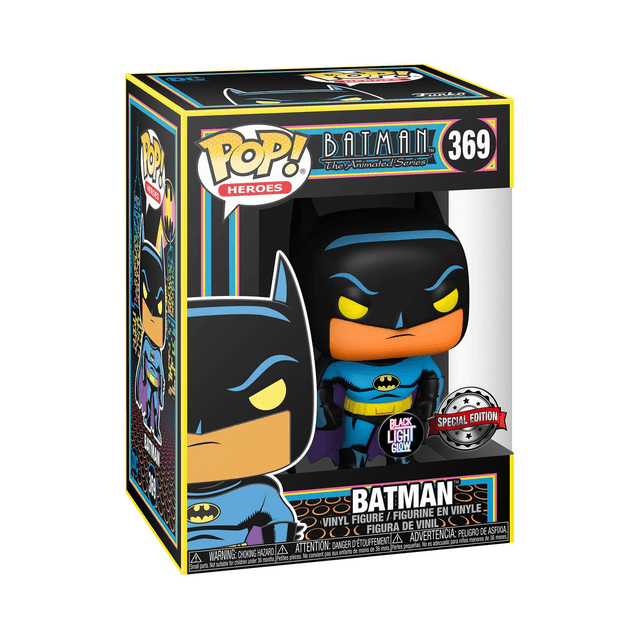 DC: Batman (Black Light) Pop! #369