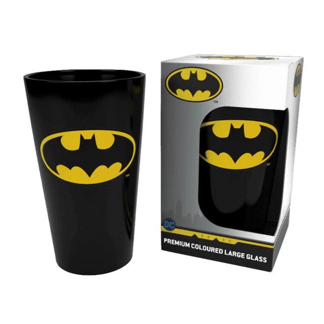 DC Comics: Batman Logo 400ml Glass