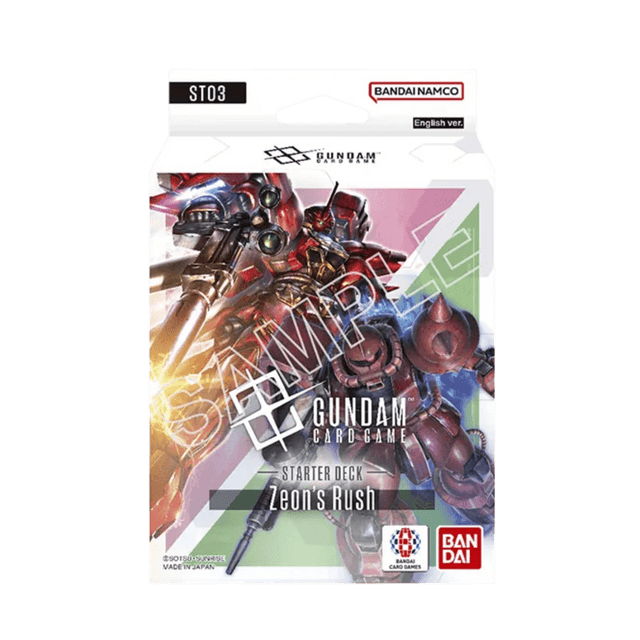 Zeon&#039;s Rush Starter Deck