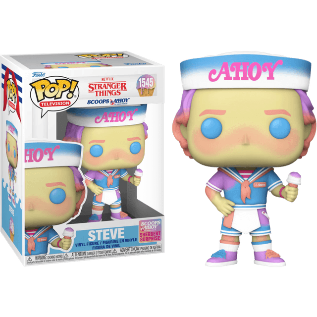 Stranger Things: Steve (Scoops Ahoy) Pop! #1545