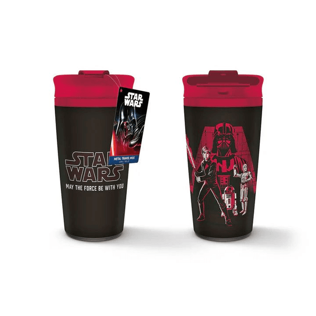 Star Wars: May The Force Be With You Metal Travel Mug