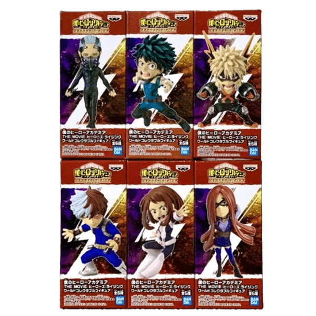 My Hero Academia: WCF Heroes Rising Figures