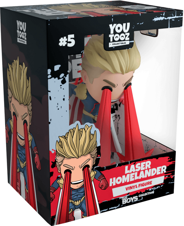 The Boys: Laser Homelander YouTooz Figure