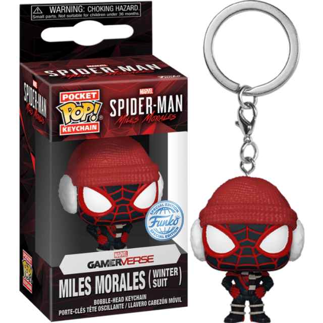 Marvel: Miles Morales (Winter Miles) Pop! Keychain
