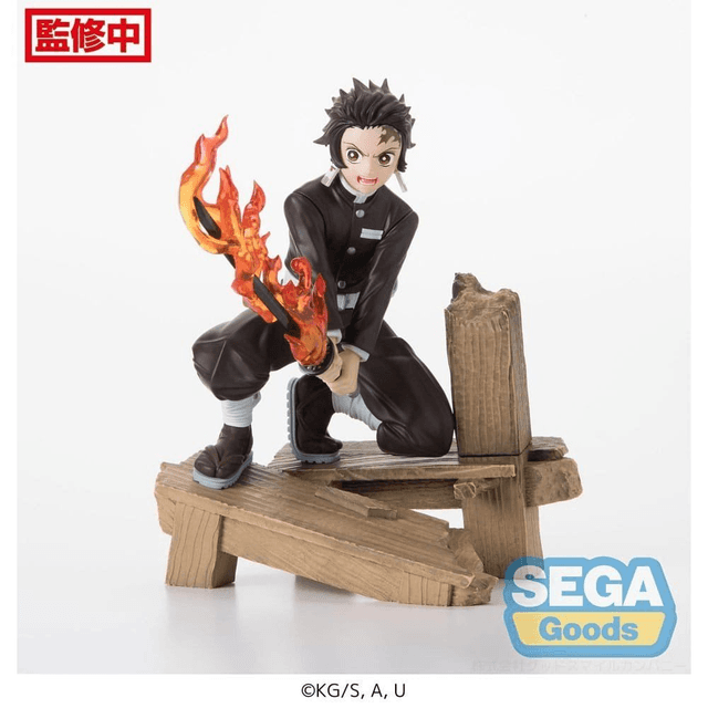 Demon Slayer: Tanjiro Kamado (Swordsmith Village Arc) Xross Link Anime Figure