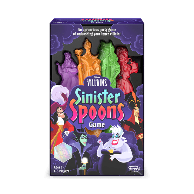 Disney Villains Sinister Spoons Board Game