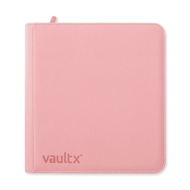 Vault X Pastel Pink 12-Pocket Binder
