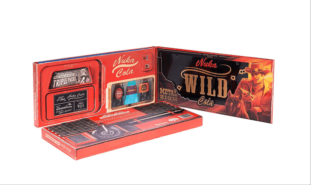 Fallout: Nuka Cola Metal Sign Triple Pack