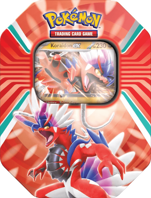 Koraidon ex Tin